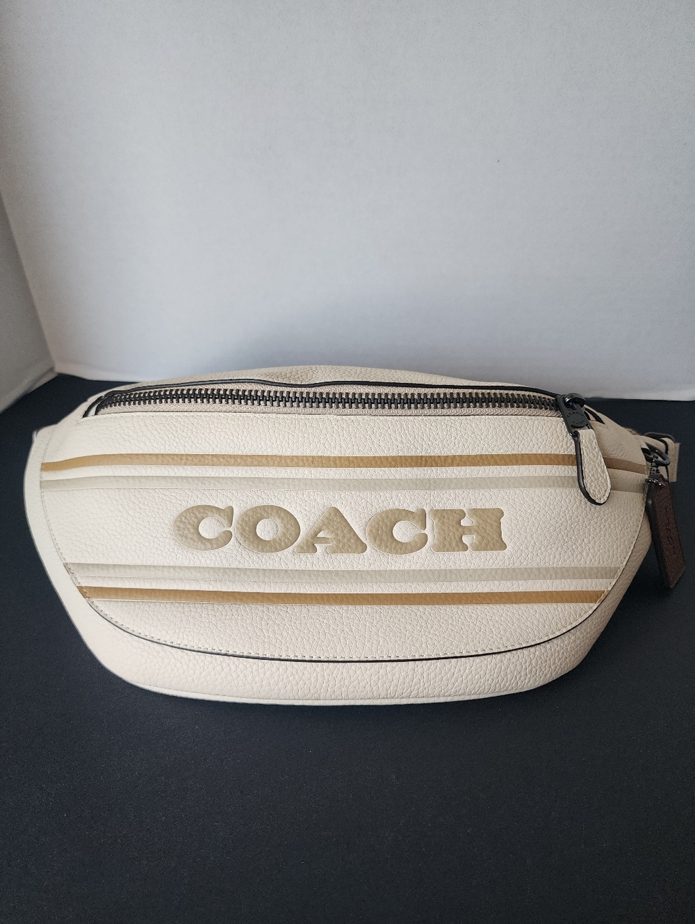 ✨️NWOT✨️ Coach Warren Belt Bag, Chalk & Brown, 2022, $378 MSRP - Picture 3 of 11
